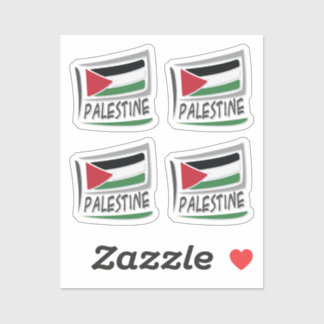 Palestine Pride X Flag Sticker