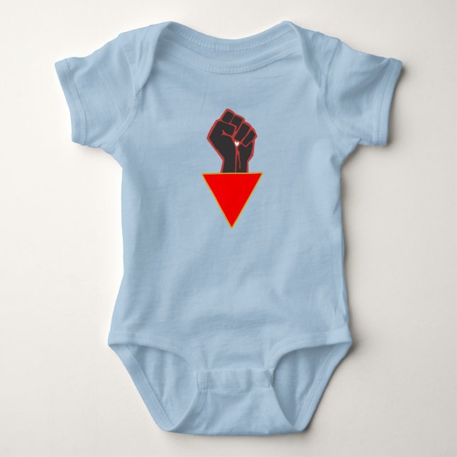 Palestine Resistance فلسطين | Peace for Palestine  Baby Bodysuit (Front)