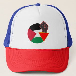 Palestine Resistance فلسطين Peace for Palestine Trucker Hat