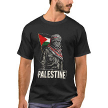 Palestine Resistance – Strong Artwork with Flag an