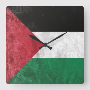 Palestine Square Wall Clock