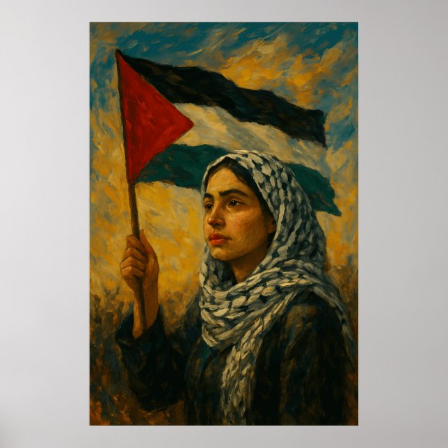 Palestine Stands | It Will Be Free  Poster (Front)