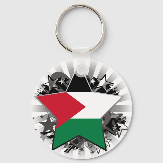 Palestine Star Keychain (Front)