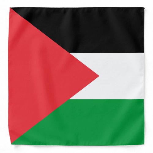 Palestine state flag bandana