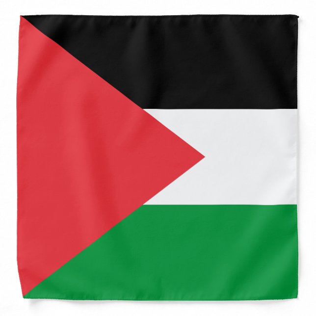 Palestine state flag bandana (Front)