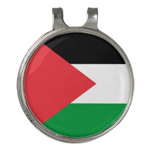 Palestine state flag golf hat clip