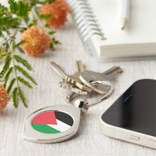 Palestine state flag keychain