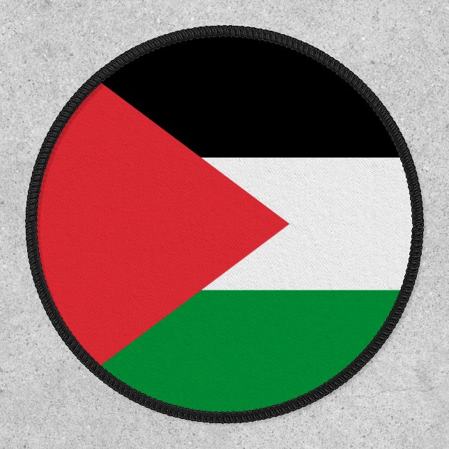 Palestine state flag patch (Front)