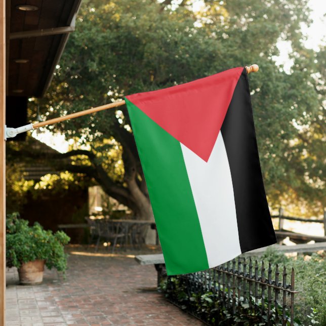 Palestine state house flag (In SItu)