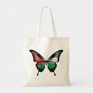 Palestine Swallowtail Butterfly Flag Tote Bag