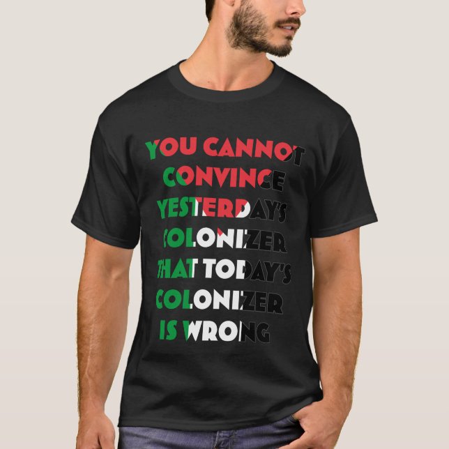  Palestine T-shirt - Gaza Palestinian T-shirt (Front)