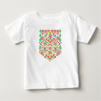 Palestine Tatreez Traditional Embrodery Baby T-Shirt