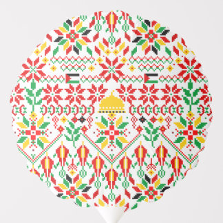 Palestine Tatreez Traditional Embrodery Balloon