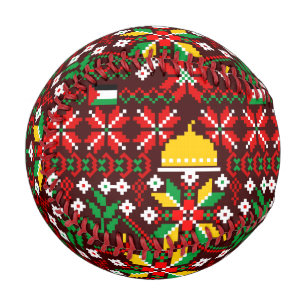 Palestine Tatreez Traditional Embrodery Baseball