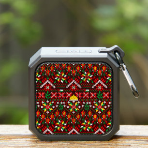 Palestine Tatreez Traditional Embrodery Bluetooth Speaker
