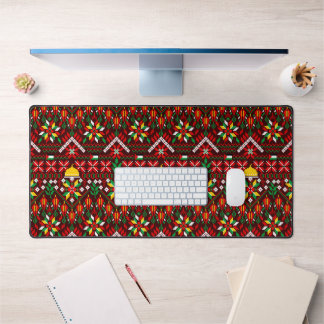 Palestine Tatreez Traditional Embrodery Desk Mat