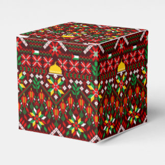 Palestine Tatreez Traditional Embrodery Favor Boxes