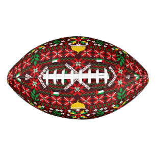 Palestine Tatreez Traditional Embrodery Football