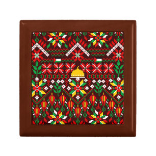 Palestine Tatreez Traditional Embrodery Gift Box