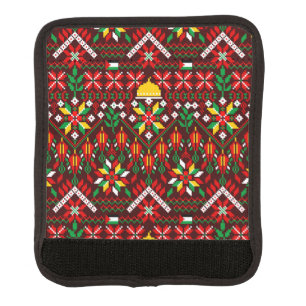 Palestine Tatreez Traditional Embrodery Luggage Handle Wrap
