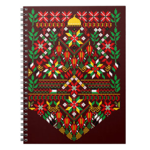 Palestine Tatreez Traditional Embrodery Notebook