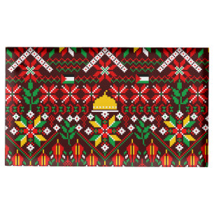 Palestine Tatreez Traditional Embrodery Place Card Holder