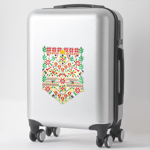 Palestine Tatreez Traditional Embrodery Sticker