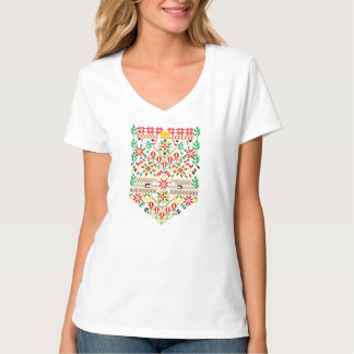 Palestine Tatreez Traditional Embrodery T-Shirt