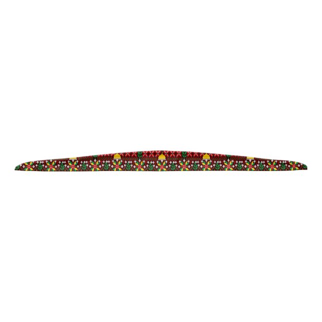Palestine Tatreez Traditional Embrodery Tie Headband (Front)