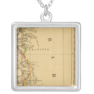 Palestine, the Kingdom of the Israelites Silver Plated Necklace