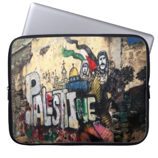 Palestine Wall Mural Laptop Sleeve