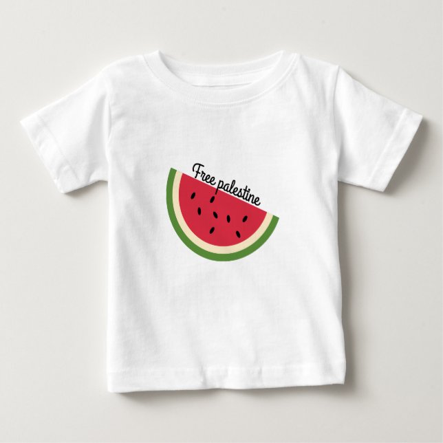 Palestine watermelon  baby T-Shirt (Front)