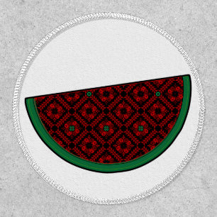Palestine watermelon Embroidery red tatreez Patch