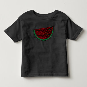 Palestine watermelon Embroidery red tatreez  Toddler T-shirt