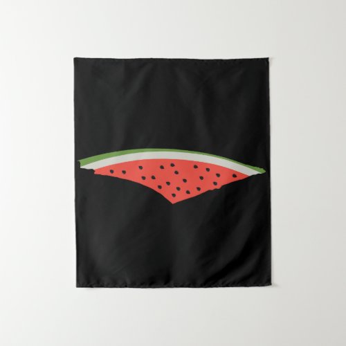 Palestine Watermelon Flag Map Free Palestinians Tapestry