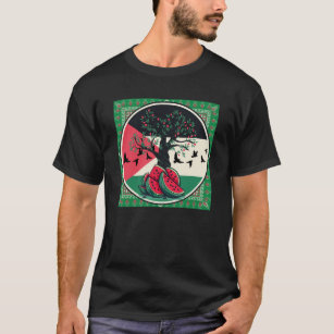 palestine watermelon - Freedom for Palestinians  T-Shirt