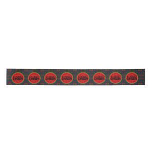 Palestine watermelon-Palestine Arabic word"فلسطين" Satin Ribbon
