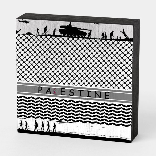 PALESTINE WOOD BOX (Angled Horizontal)