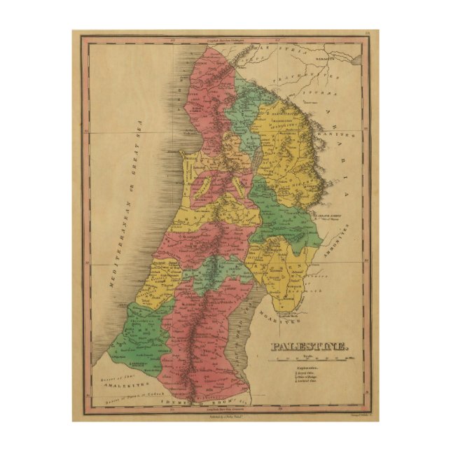 Palestine Wood Wall Decor (Front)
