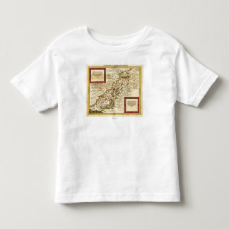 PalestinePanoramic MapPalestine 3 Toddler T-shirt