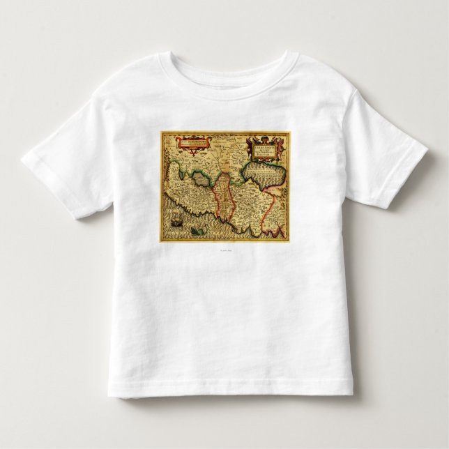 PalestinePanoramic MapPalestine 5 Toddler T-shirt (Front)