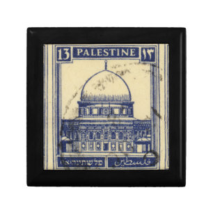 palestinian ancient stamp 1920_ palestine folklor gift box