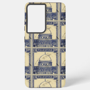 palestinian ancient stamp 1920_  palestine folklor samsung galaxy s21+ case