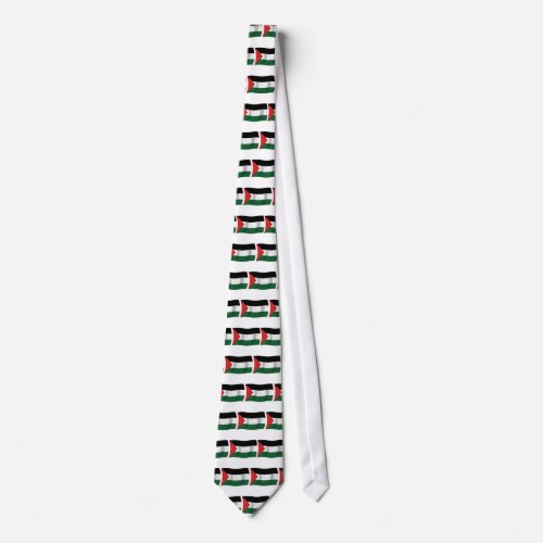Palestinian Authority Flag Tie