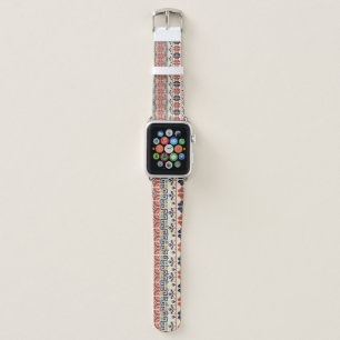 Palestinian Embroidery Motif: Traditional Beauty. Apple Watch Band