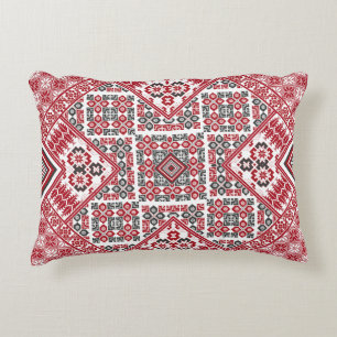 Palestinian Embroidery pattern 2 Accent Pillow