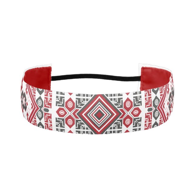 Palestinian Embroidery pattern 2   Athletic Headband (Front)