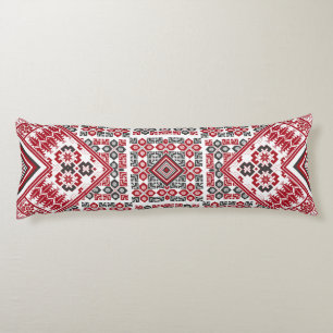 Palestinian Embroidery pattern 2 Body Pillow