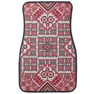 Palestinian Embroidery pattern 2 Car Floor Mat