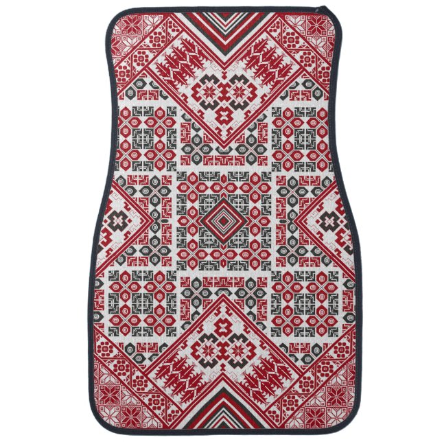 Palestinian Embroidery pattern 2 Car Floor Mat (Front)
